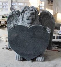 G654 American Monument Dark Grey Headstones For Graves