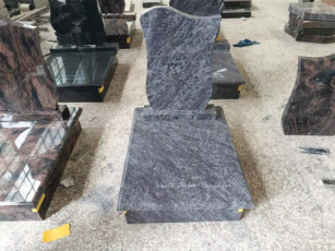 Hungary Country Granite Tombstone and Monument Bahama Blue Granite