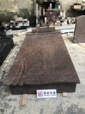 Paradiso Granite Custom Design Tombstone Monument