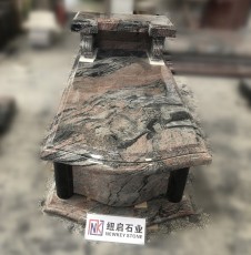China Multicolor Red Granite New Model Tombstone Europe Price