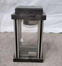 Granite mixed Aluminum with Solar Energy Lamp for Cemetery Grave Memorials