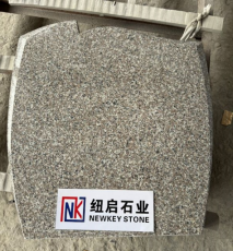 G664 Granite Headstone Poland Style Headstone