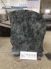 Olive Green Granite Headstone & Monument | China Manufacturer for Poland & Hungary Cemetery